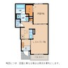 La Casa Miyabi 1LDKの間取り