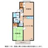 アイビハイツD棟 2LDKの間取り