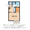 アリエッタ 1Kの間取り