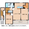 ハッピーライフⅡ 2LDKの間取り