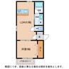 フラムルージュ市 1LDKの間取り