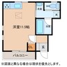 B・コーポ愛知川 1Rの間取り