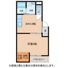 サニーココ 1DKの間取り