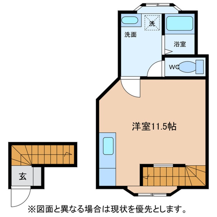 間取図 レジデンス五個荘２