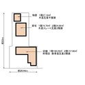 札の辻貸店舗の間取図