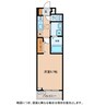 ジェルメ　コンフォート 1Kの間取り