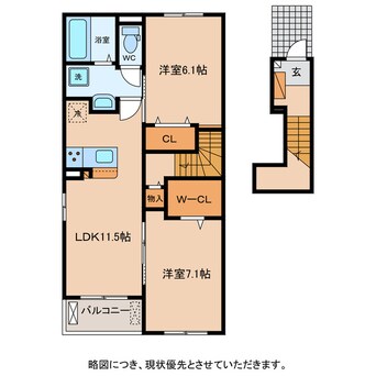 間取図 リアン　レーヴ