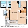 グレース　プルミエ 1LDKの間取り
