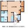 ロイヤルスターデン聖 1LDKの間取り