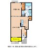 リアン　近江 1LDKの間取り