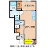グッドライフステージ清水 1LDKの間取り