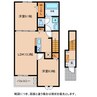 ベアリーガーデン 2LDKの間取り