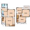 日野別所貸家 5DKの間取り