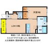 グッドライフステージFJ 1LDKの間取り