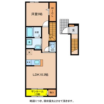 間取図 エテルノ大成　H&Z