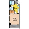 Pleasant Uzu 1Kの間取り