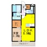 ロイヤルニュータウン 1LDKの間取り