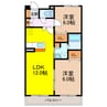 ＡＮＮＥＸ３１－Ⅴ 2LDKの間取り