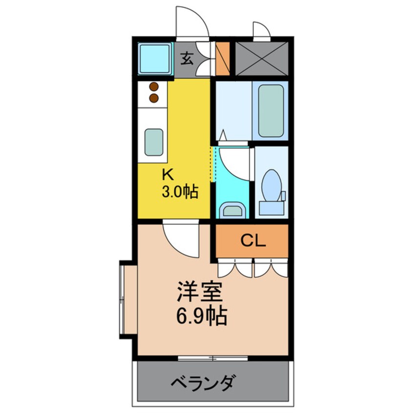 間取図 パルティール