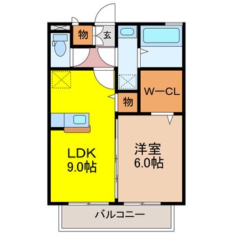 間取図 ルミナーレ栄田