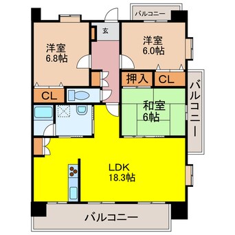 間取図 フロンティアエム