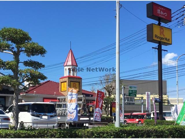 リンガーハット諌早貝津店(その他飲食（ファミレスなど）)まで661m フロンティアエム