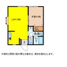 プチメゾン原口 1LDKの間取り