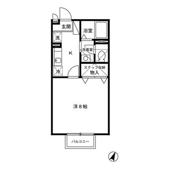 間取図 長崎県営バス(長崎市)/馬場 徒歩7分 2階 築26年