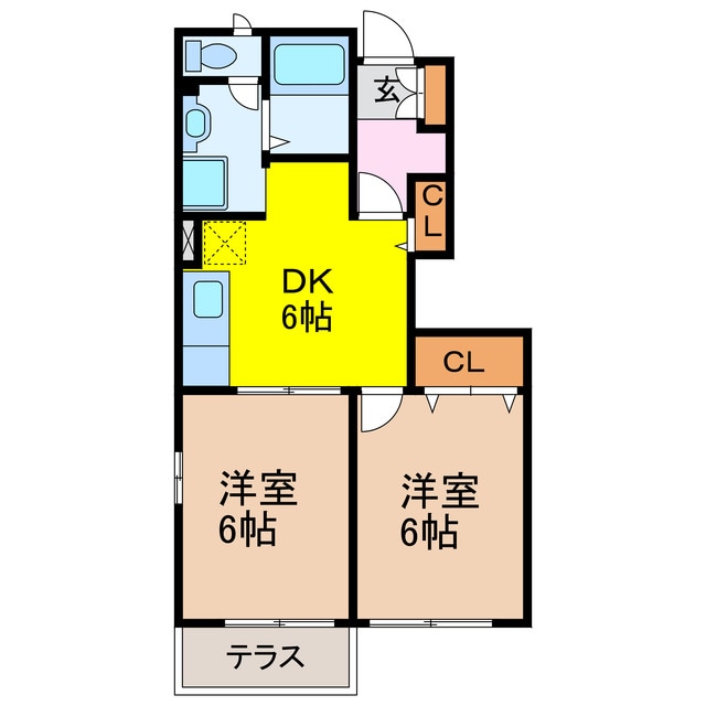 間取り図 ミリオネア　ラブリー