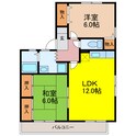 ロイヤルガーデン仲沖　F棟の間取図
