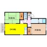 セジュール小野 2DKの間取り