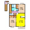ミルトハウス：Ｄ 2LDKの間取り