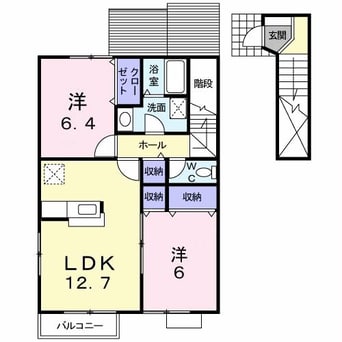間取図 ミルトハウス：Ｄ
