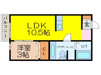 間取図 シャルム　ラパン