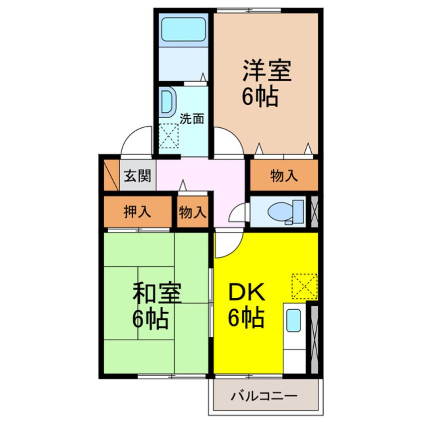 間取図 シーサイド瑞穂