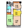 ＡＮＮＥＸ３１－Ⅵ 3DKの間取り