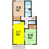 長崎県営バス（諫早市）/諫早日赤病院前 徒歩10分 2階 築24年 2DKの間取り