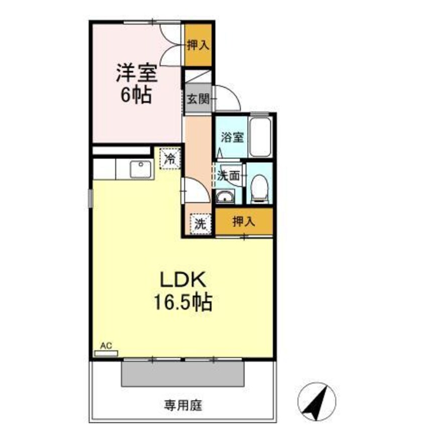 間取図 コーポきどこⅠ