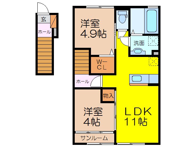 間取り図 スマイリィハウス愛野