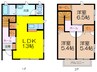 長崎本線/西諫早駅 徒歩19分 1-2階 築20年 3LDKの間取り