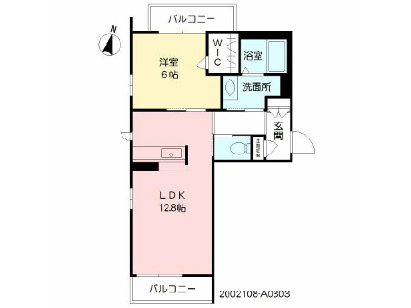 間取図 島原鉄道/島原駅 徒歩13分 3階 築8年