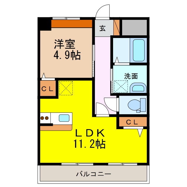 間取り図 コンフォートハイツ小船越