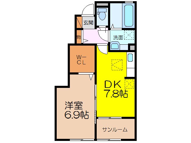 間取り図 カノン・エム