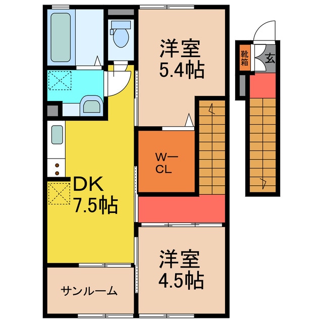 間取り図 カノン・エム