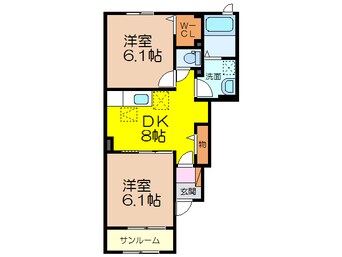 間取図 プラシードヒルⅣ