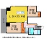 APARTMENTS CODE ISAHAYA 2LDKの間取り