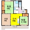 ビレッジハウス津水1号棟 3DKの間取り