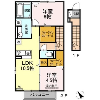 間取図 ファミーユ　エスパス　Ⅰ棟