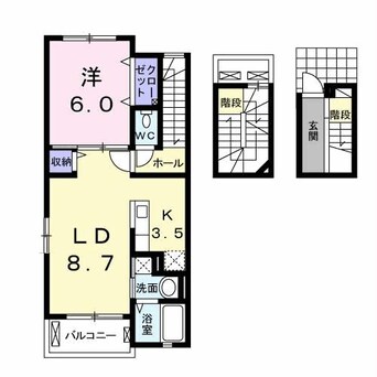 間取図 セイバリーヴィラ