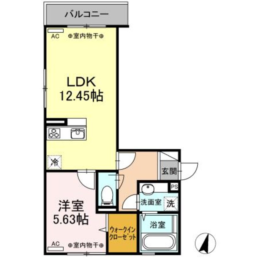 間取図 ラフィット